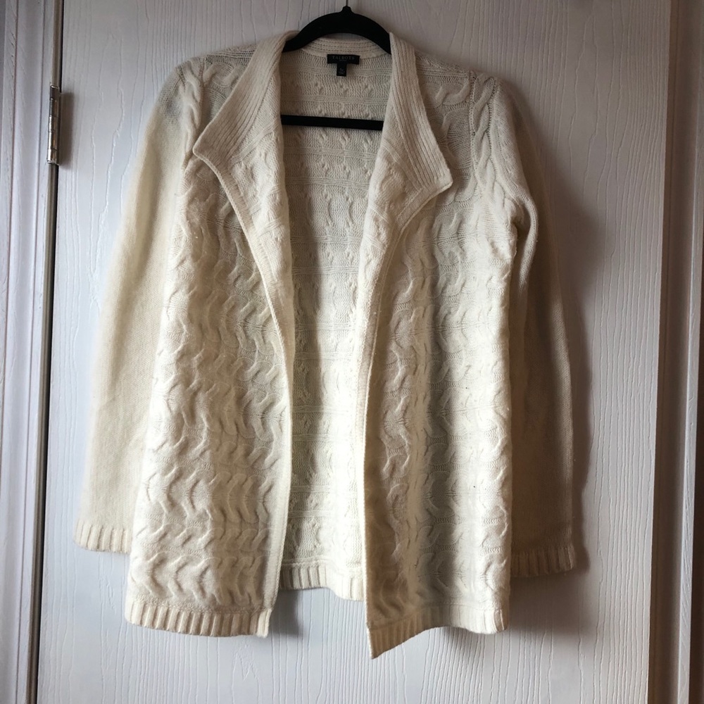 Cashmere + Wool Sweater Cardigan